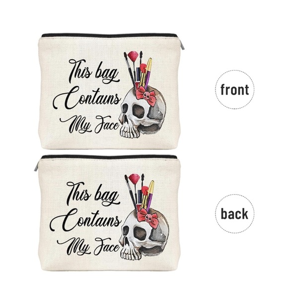 Large Waterproof Makeup Pouch, NWT - Picture 6 of 6